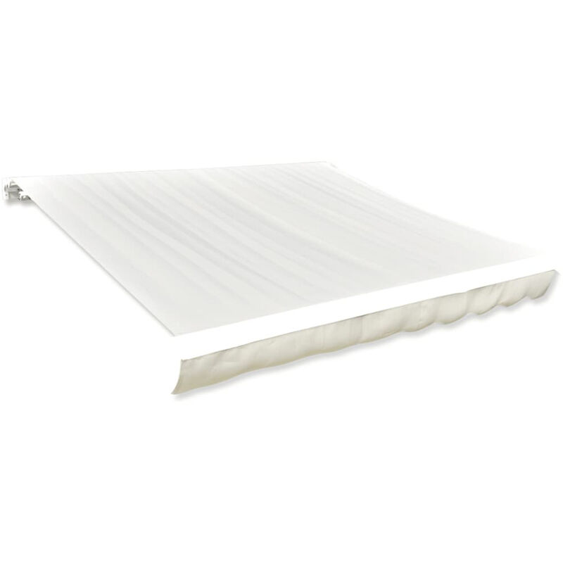 

Toldo de lona color crema 6x3 m sin armazon