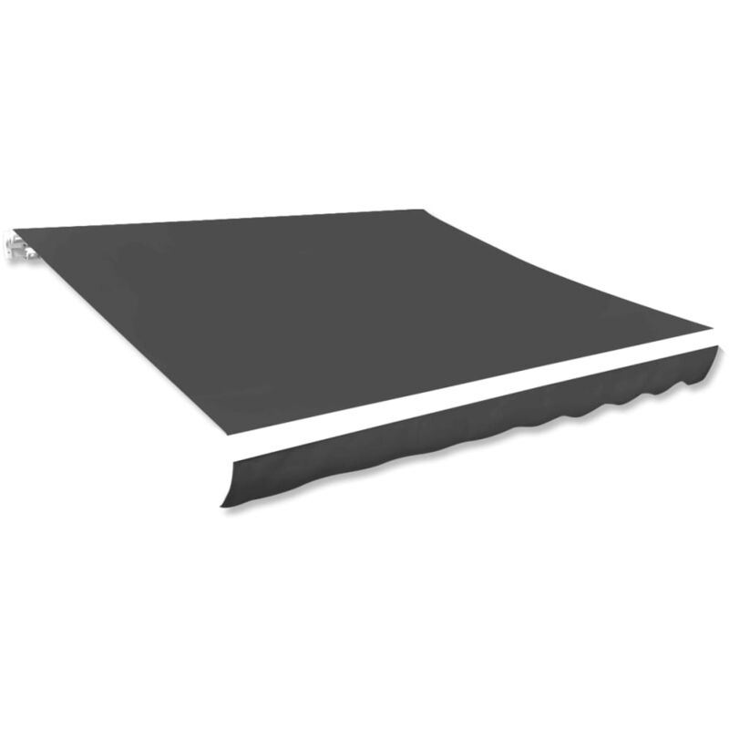 

Toldo de lona gris antracita 450x300 cm