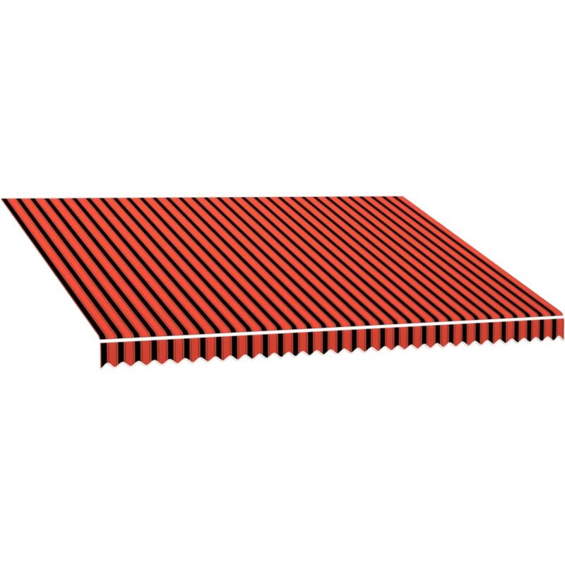 

Toldo de lona naranja y marrón 450x300 cm - Multicolor - Vidaxl