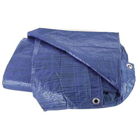Toldo de Plástico Ligero Azul                 2 x 3 mts