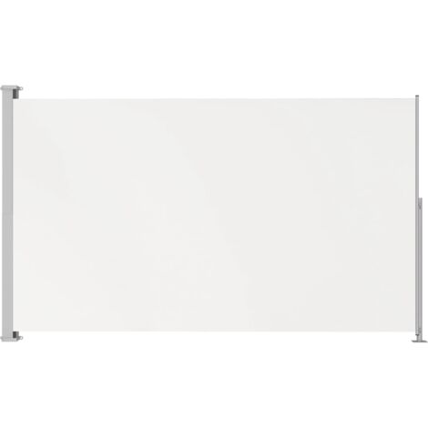 Toldo de protección lateral retráctil para terraza, jardín, terraza, balcón, protección visual 220 x 300 cm crema 020007370