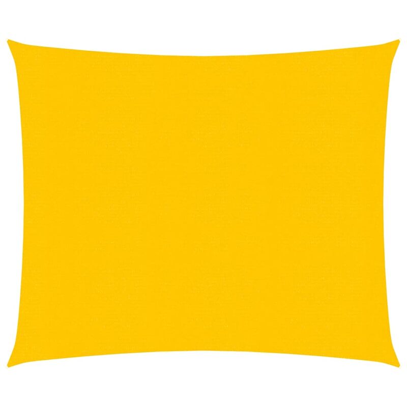 

Toldo de vela amarillo HDPE 160 g/m² 2x2 m