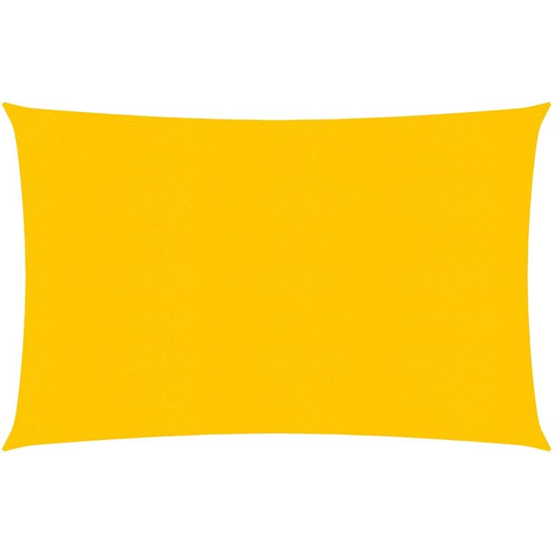 

Toldo de vela amarillo HDPE 160 g/m² 3x4,5 m