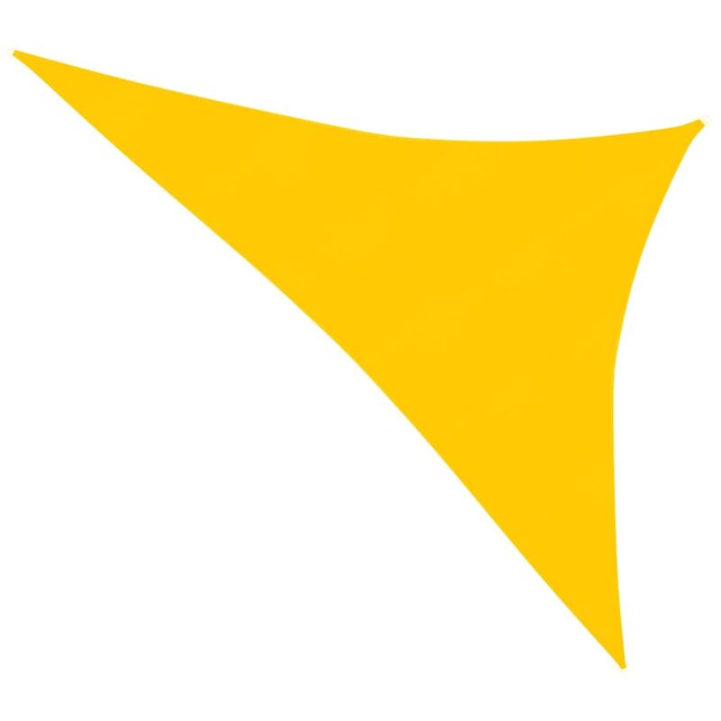 

Toldo de vela amarillo HDPE 160 g/m² 3x4x5 m
