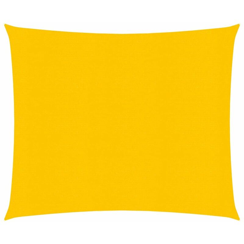 

Toldo de vela amarillo HDPE 160 g/m2 2x2 m
