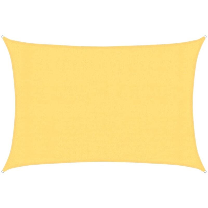 

vidaXL Toldo de vela beige HDPE 160 g/m² 3x4 m - Beige