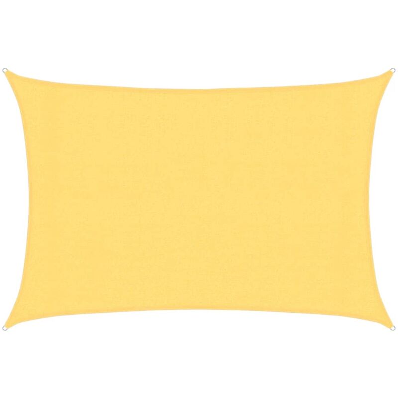 

vidaXL Toldo de vela beige HDPE 160 g/m² 3x4,5 m - Beige