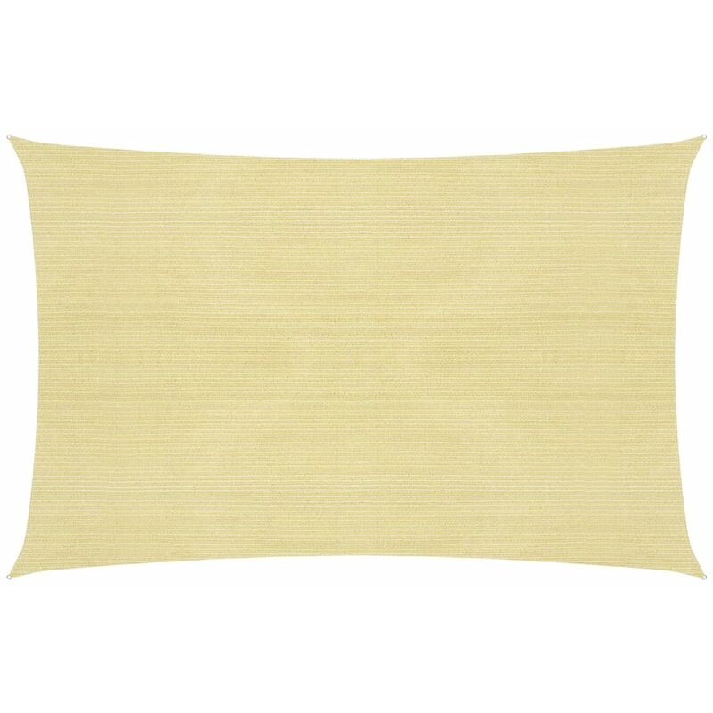 

Toldo de vela beige HDPE 160 g/m2 2x3 m