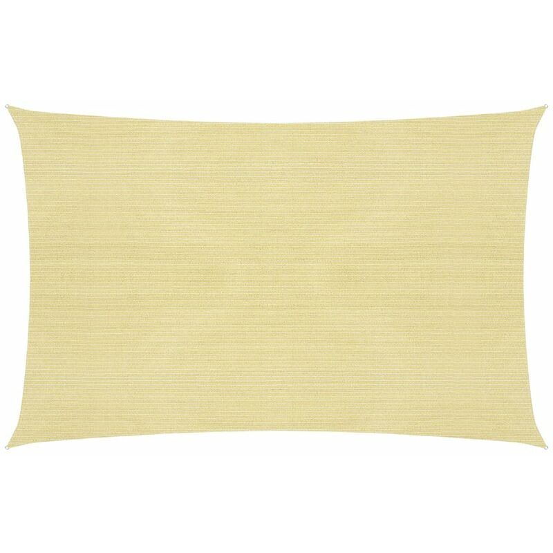 

Toldo de vela beige HDPE 160 g/m2 3x4 m