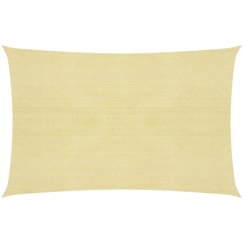 

Toldo de vela beige HDPE 160 g/m² 3,5x5 m - Beige