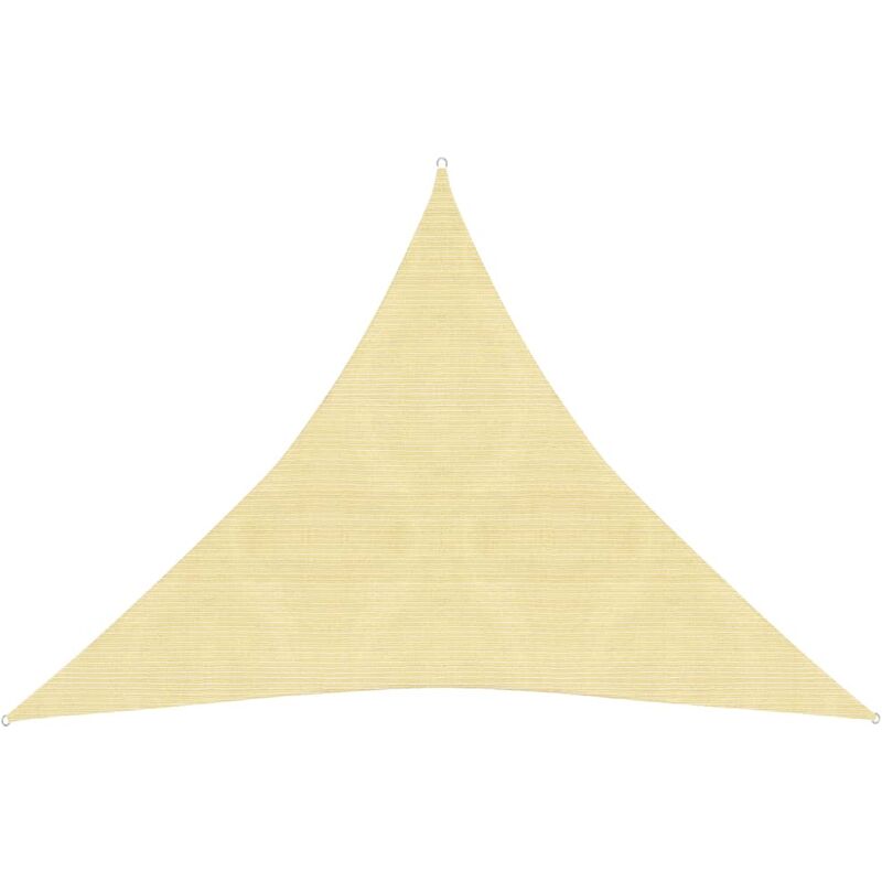 

Toldo de vela beige HDPE 160 g/m² 3x3x3 m - Beige