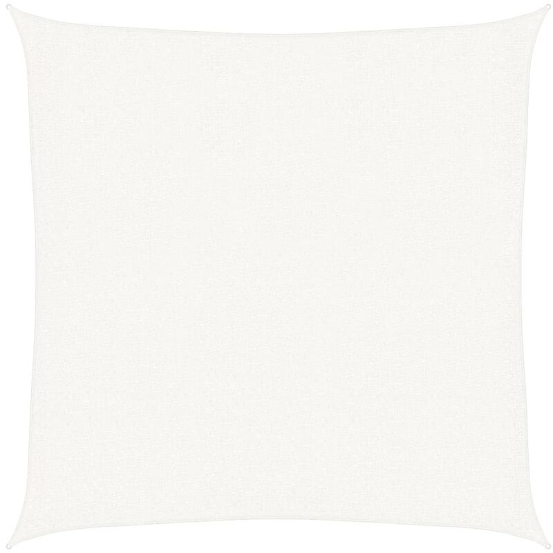 

vidaXL Toldo de vela blanco HDPE 160 g/m² 2,5x2,5 m - Blanco