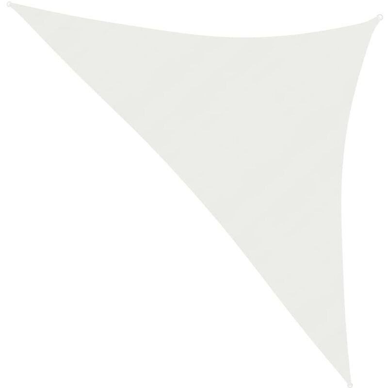 

Toldo de vela blanco HDPE 160 g/m² 3x3x4,2 m