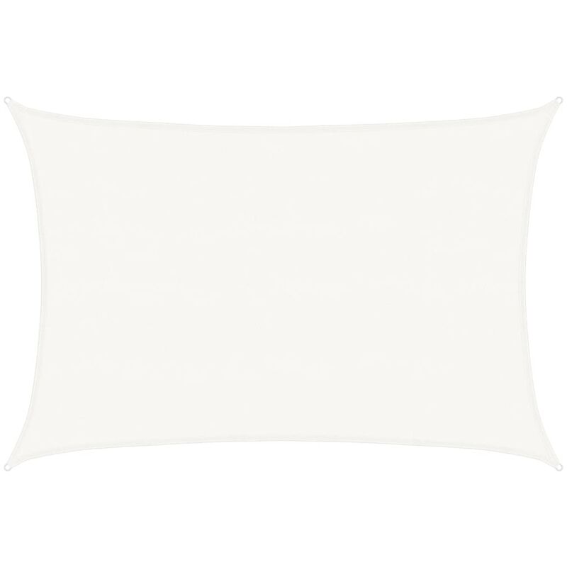 

vidaXL Toldo de vela blanco HDPE 160 g/m² 5x6 m - Blanco