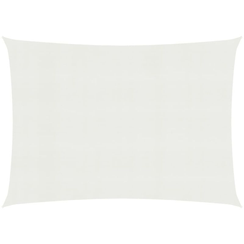 

Toldo de vela blanco HDPE 160 g/m² 6x7 m