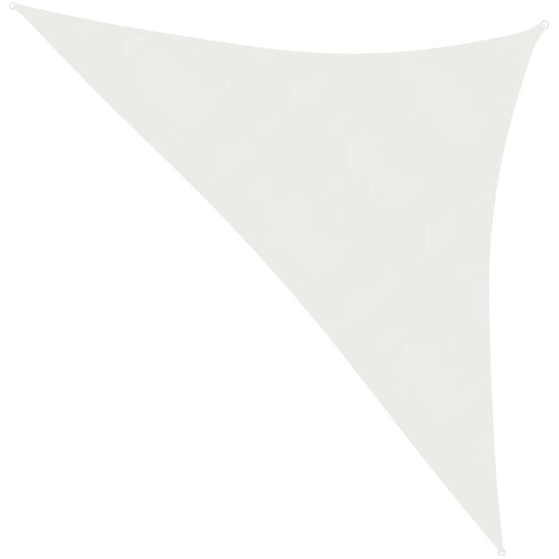 

Toldo de vela blanco HDPE 160 g/m² 4x4x5,8 m - Blanco