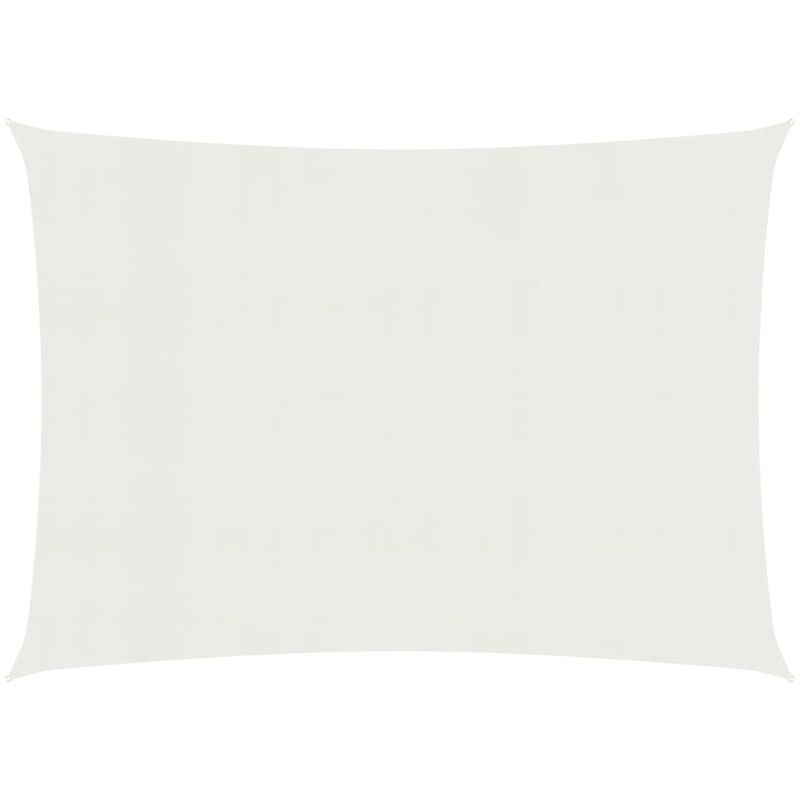 

Toldo de vela blanco HDPE 160 g/m² 5x6 m - Blanco