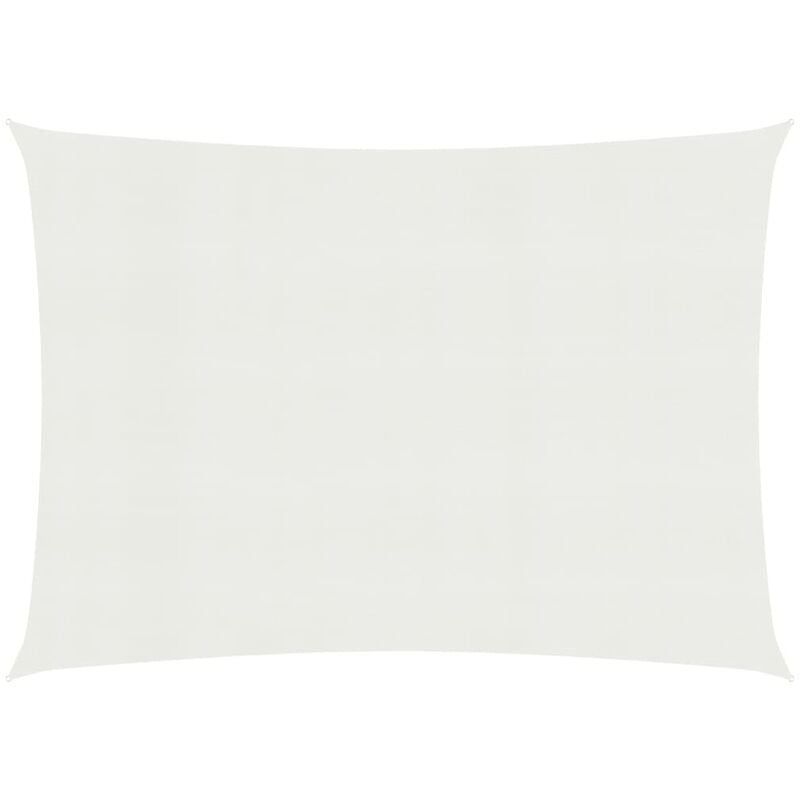 

Toldo de vela blanco HDPE 160 g/m² 6x7 m - Blanco