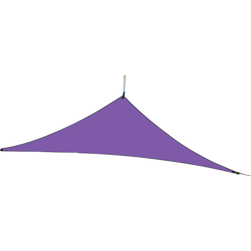 

Toldo de vela con parasol resistente a los rayos UV, para actividades al aire libre,Purpura, 3x3x3M