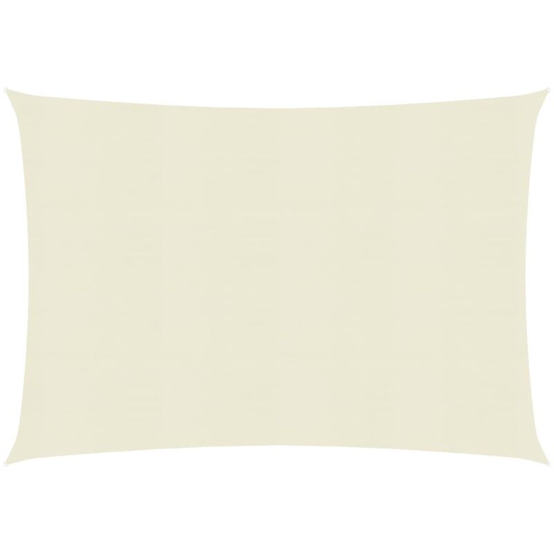 

Toldo de vela crema HDPE 160 g/m² 2,5x3,5 m