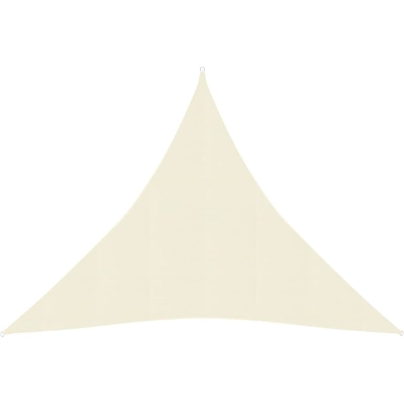 

Toldo de vela crema HDPE 160 g/m² 3x3x3 m