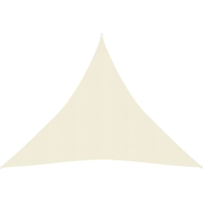 

Toldo de vela crema HDPE 160 g/m² 4x4x4 m