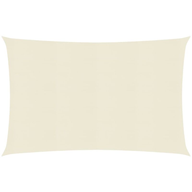 

Toldo de vela crema HDPE 160 g/m² 4x7 m