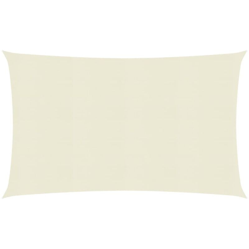 

Toldo de vela crema HDPE 160 g/m² 5x8 m