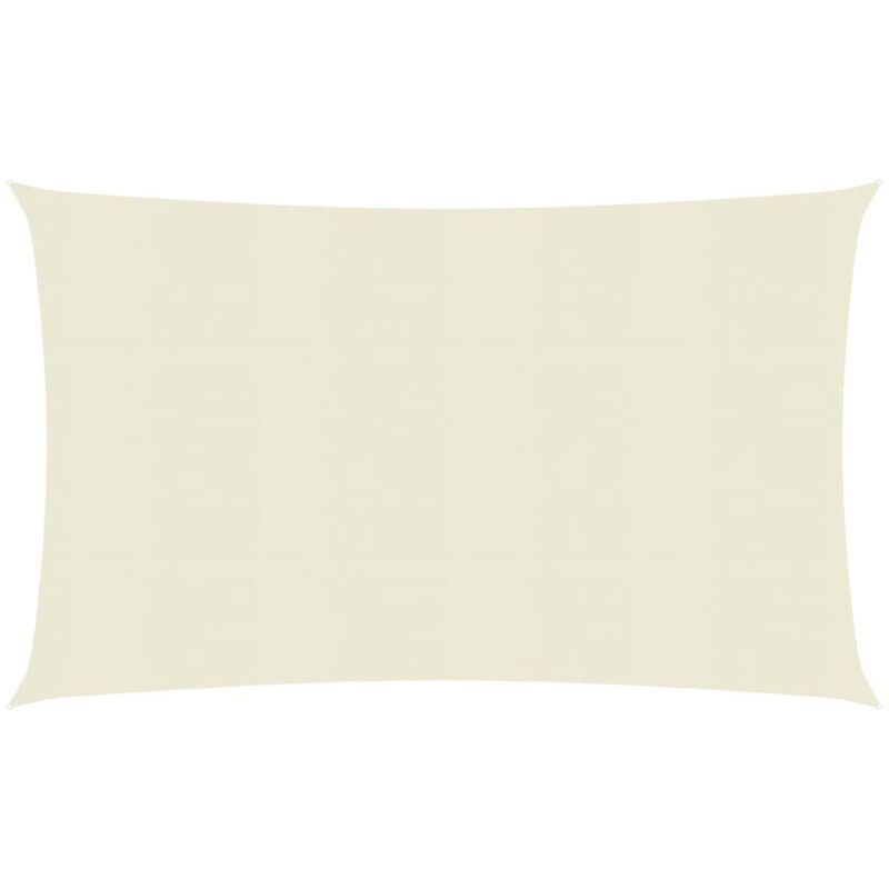 

Toldo de vela crema HDPE 160 g/m² 2,5x4 m