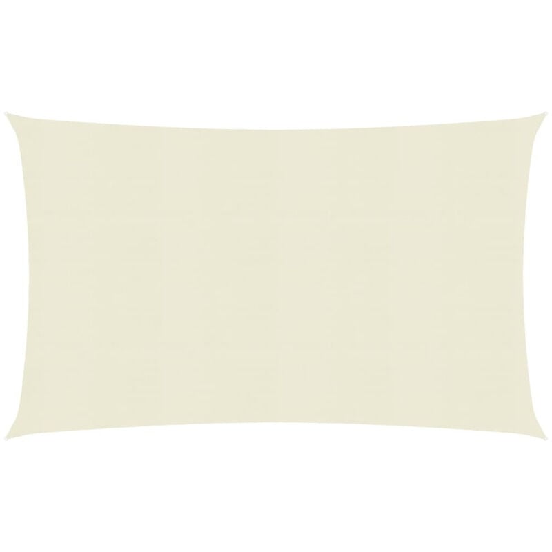 

Toldo de vela crema HDPE 160 g/m² 2,5x4,5 m