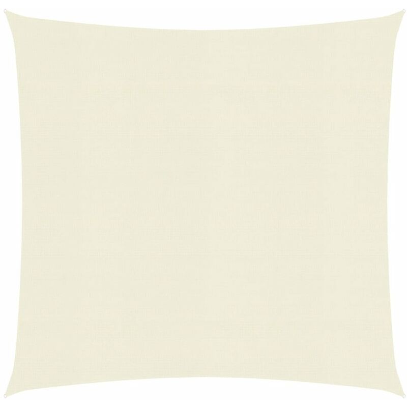 

Toldo de vela crema HDPE 160 g/m2 4,5x4,5 m