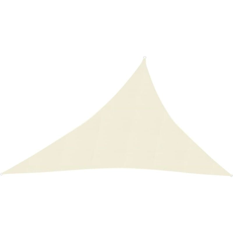 

Toldo de vela crema HDPE 160 g/m² 3x4x5 m - Crema
