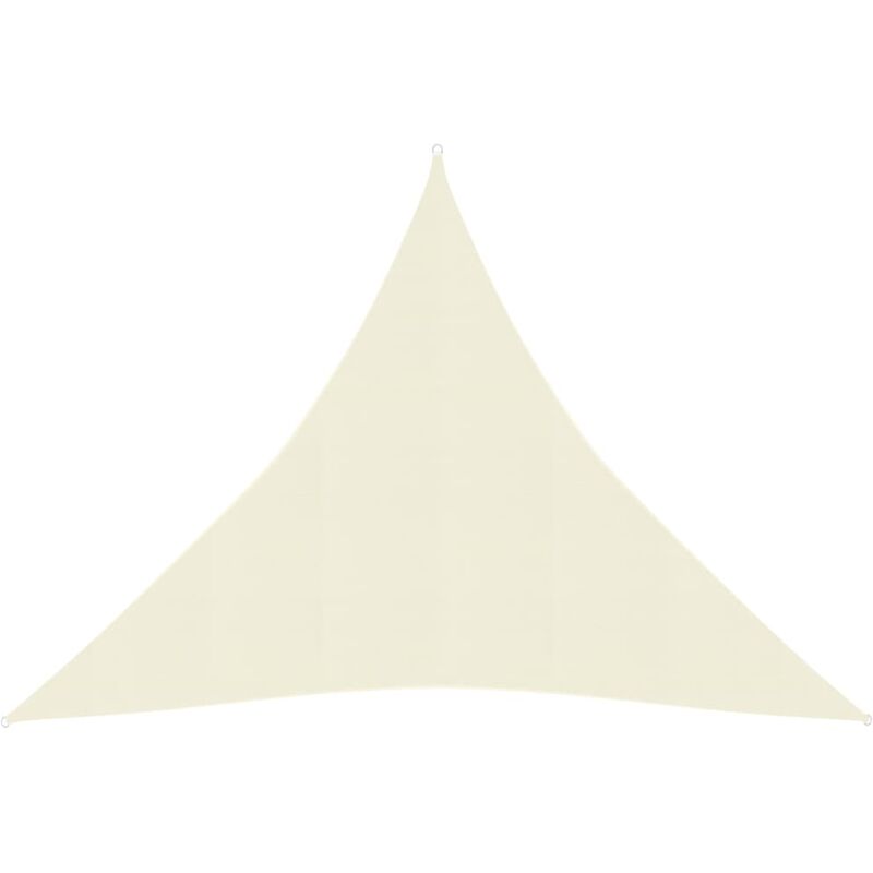

Toldo de vela crema HDPE 160 g/m² 4x4x4 m - Crema