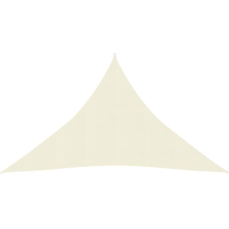 

Toldo de vela crema HDPE 160 g/m² 4x4x5,8 m - Crema