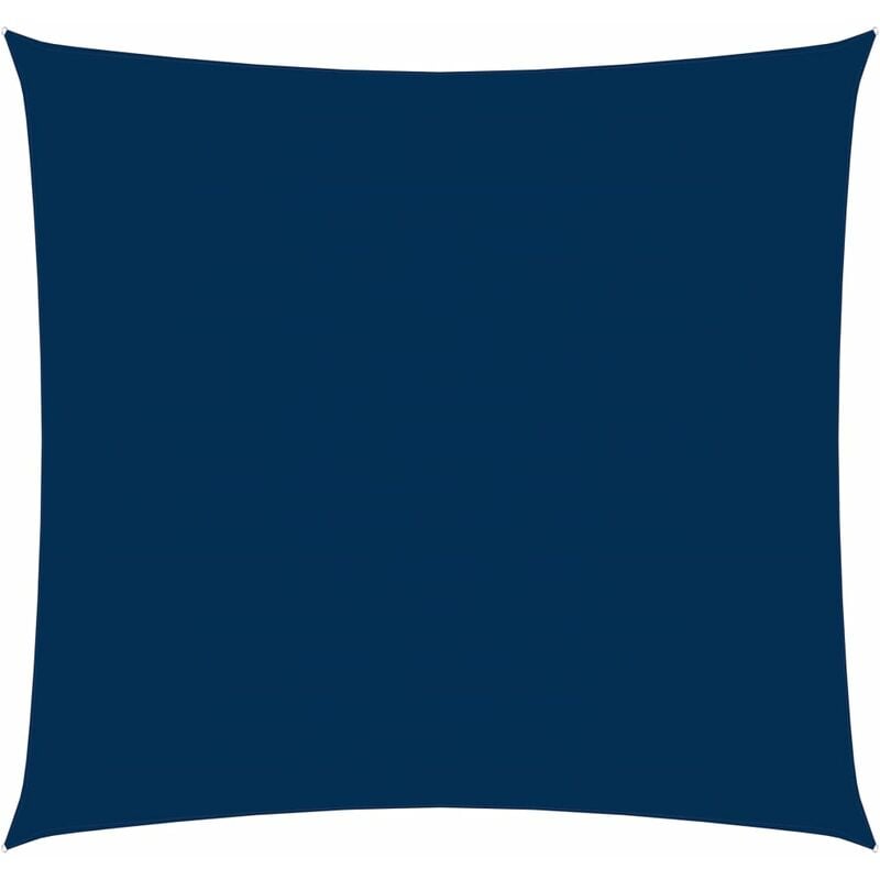 

Toldo de vela cuadrado de tela oxford azul 2,5x2,5 m