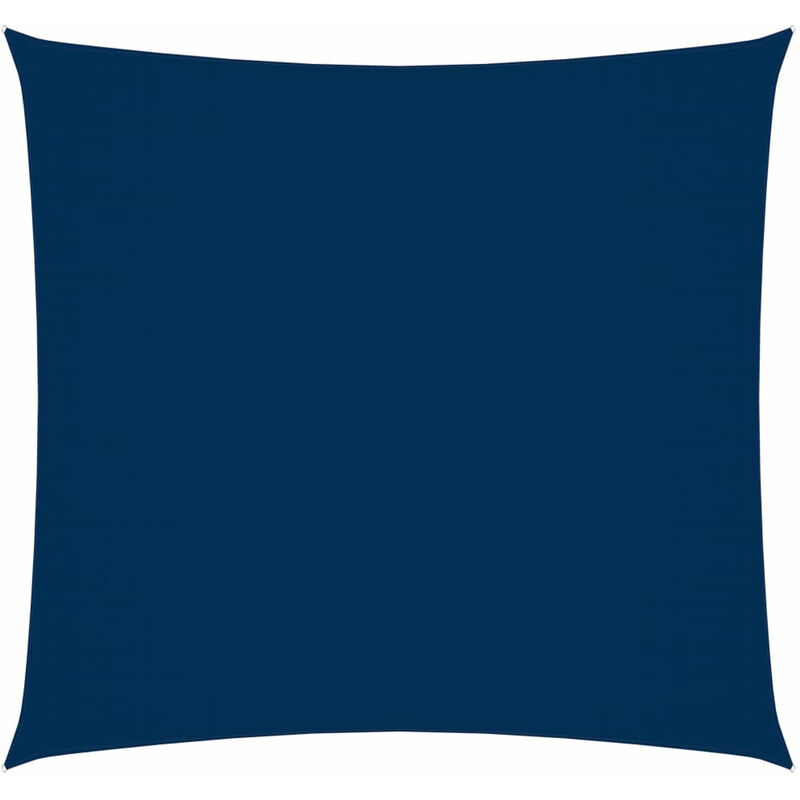 

Toldo de vela cuadrado de tela oxford azul 2x2 m