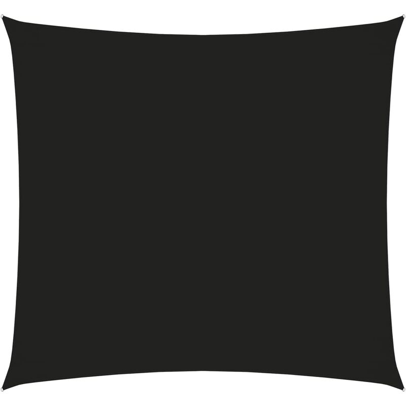 

BHD - Toldo de vela cuadrado de tela oxford negro 6x6 m