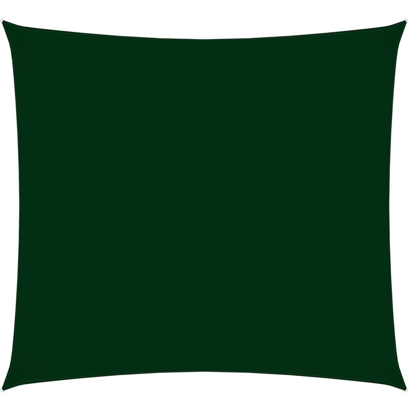 

Toldo de vela cuadrado de tela oxford verde oscuro 2,5x2,5 m - Verde