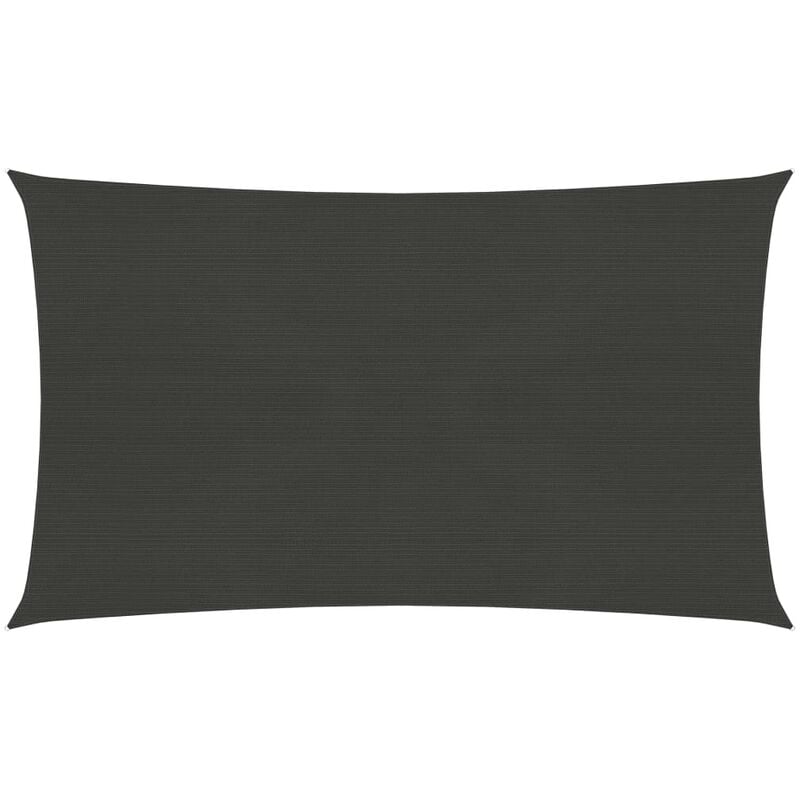 

Toldo de vela gris antracita HDPE 160 g/m² 2,5x5 m