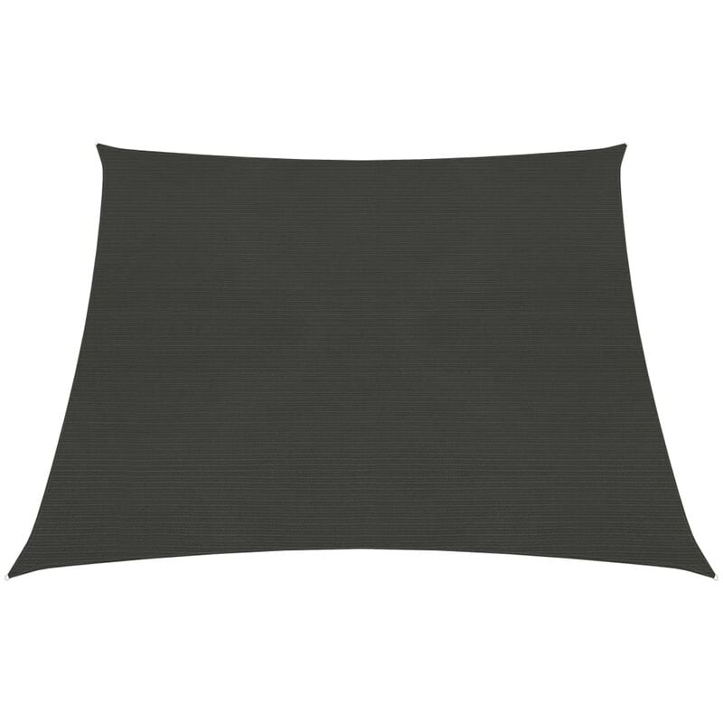 

Toldo de vela gris antracita HDPE 160 g/m² 3/4x2 m