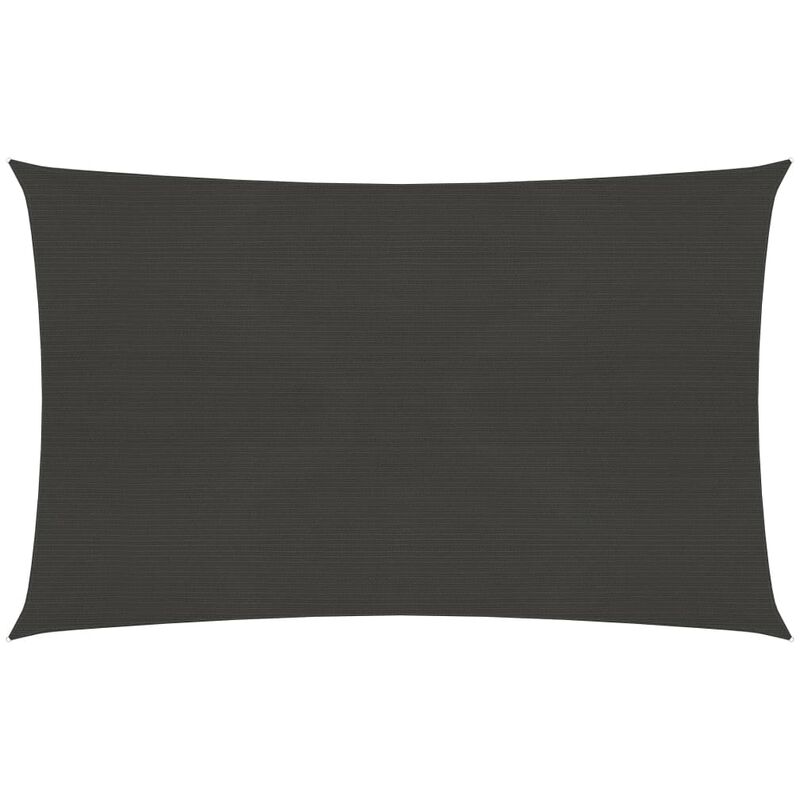 

Toldo de vela gris antracita HDPE 160 g/m² 3x4 m