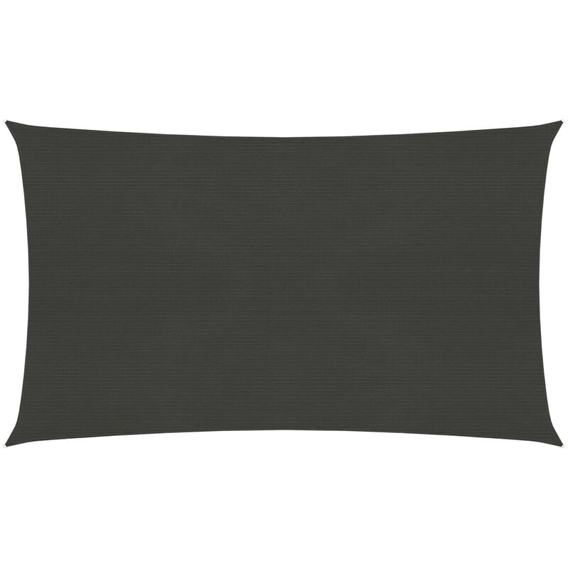

Toldo de vela gris antracita HDPE 160 g/m² 3x6 m
