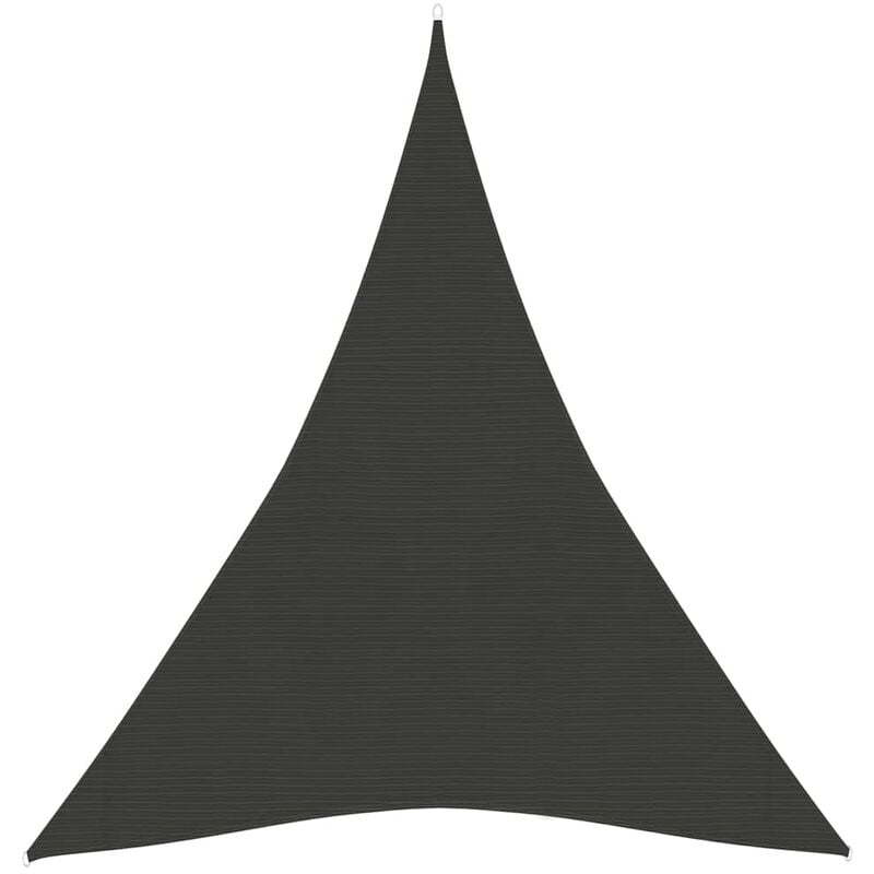 

Toldo de vela gris antracita HDPE 160 g/m² 4x5x5 m