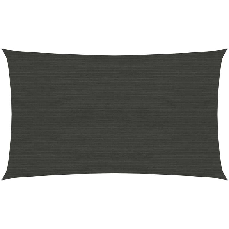 

Toldo de vela gris antracita HDPE 160 g/m² 5x8 m