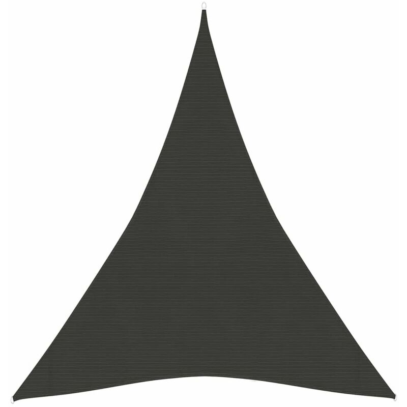 

Toldo de vela gris antracita HDPE 160 g/m2 4x5x5 m