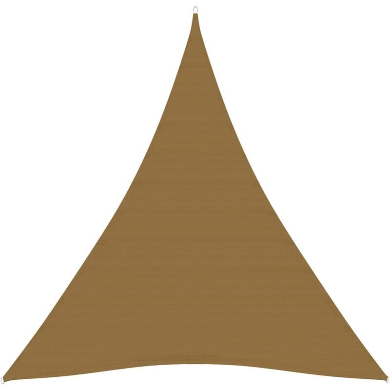 

Toldo de vela gris taupe HDPE 160 g/m² 4x5x5 m