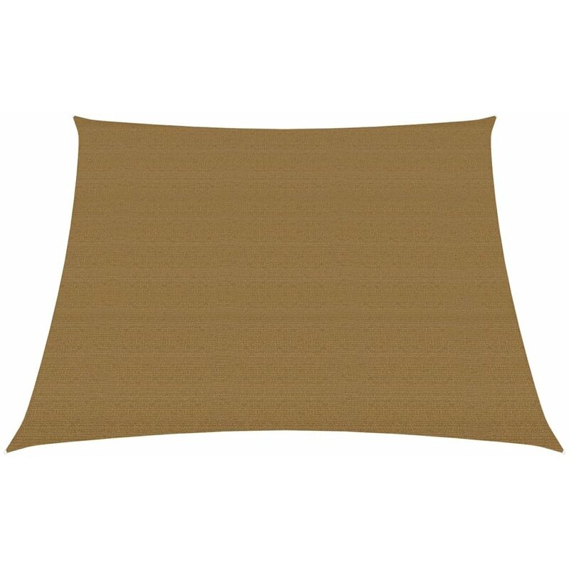 

Toldo de vela gris taupe HDPE 160 g/m² 4/5x4 m