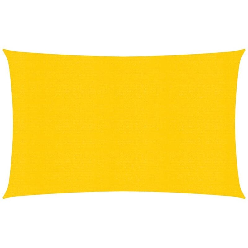 

Toldo de vela HDPE amarillo 160 g/m² 2x4 m