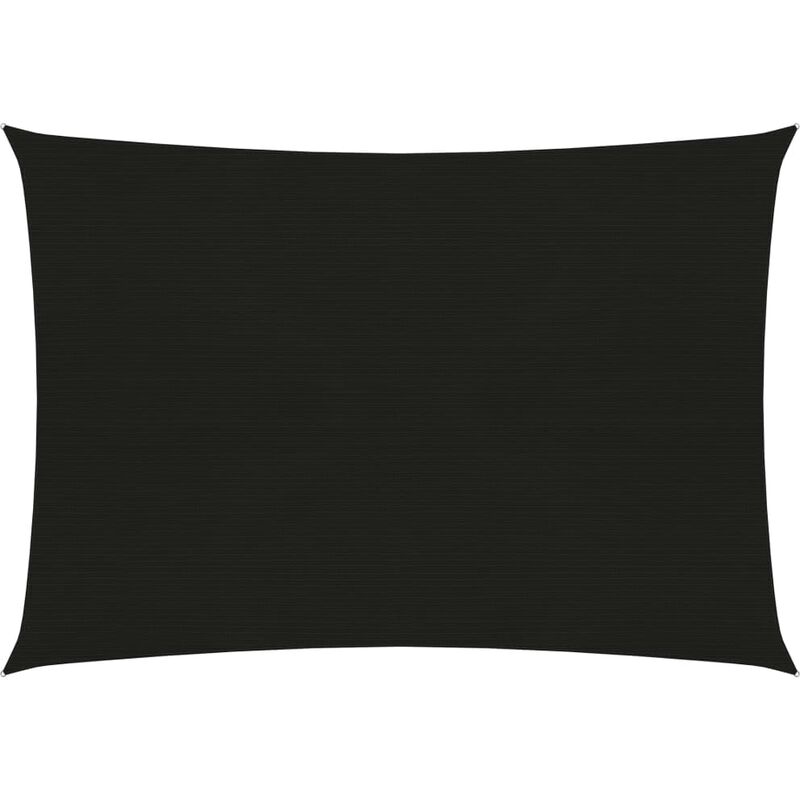 

Toldo de vela HDPE azul 160 g/m² 2,5x4 m - Negro