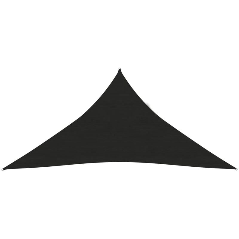 

Toldo de vela HDPE azul 160 g/m² 4x4x4 m - Negro